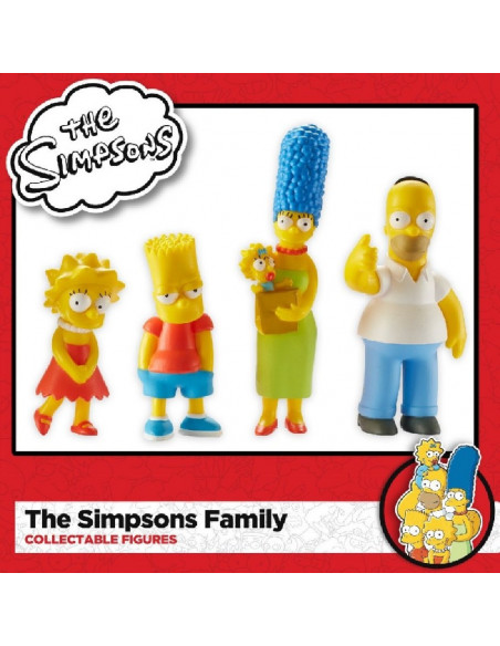 PACK 4 FIGURAS SIMPSONS