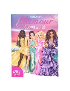 CUADERNO PEGATINAS TOPMODEL GLAMOUR