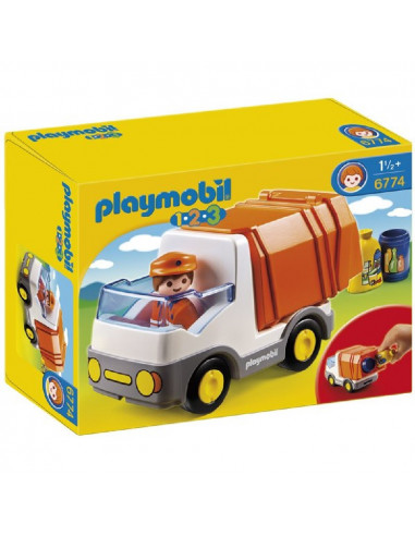 PLAYMOBIL 123 CAMIÓN BASURA 6774