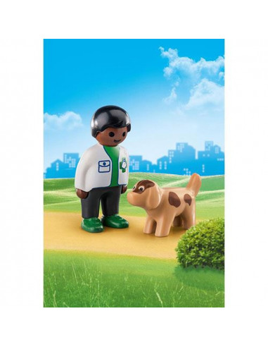 PLAYMOBIL VETERINARIO C/PERRO