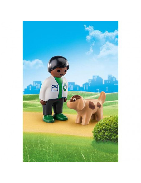 PLAYMOBIL VETERINARIO C/PERRO