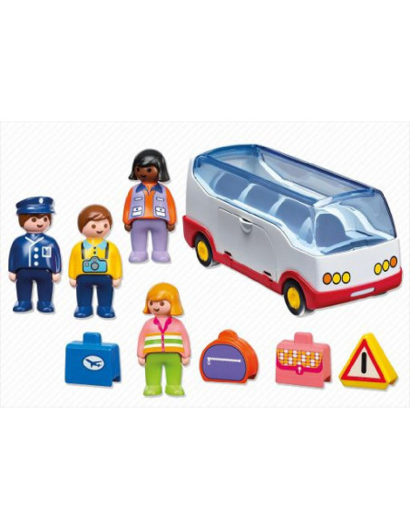 PLAYMOBIL AUTOBÚS 1,2,3 6773