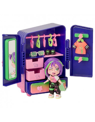 Armario vestidor KookyLoos con muñeca...