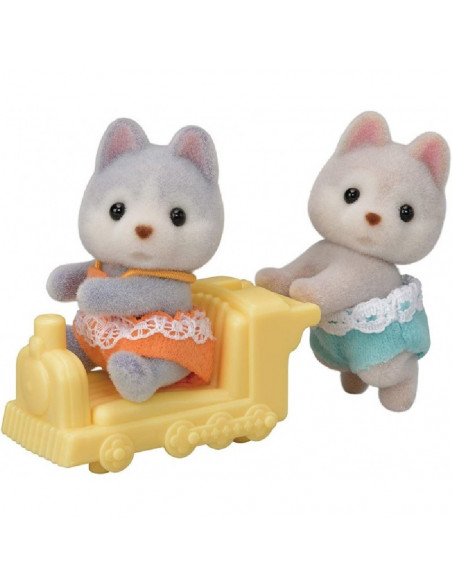 GEMELOS HUSKY SYLVANIAN FAMILIES 5638