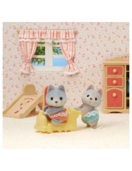 GEMELOS HUSKY SYLVANIAN FAMILIES 5638