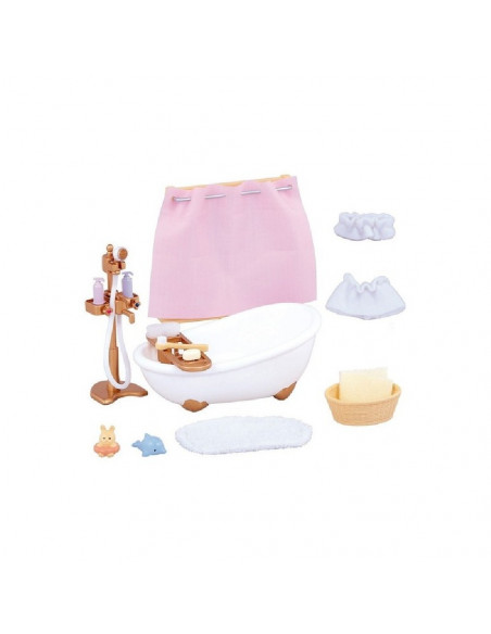 SET BAÑO Y DUCHA SYLVANIAN FAMILIES 5022