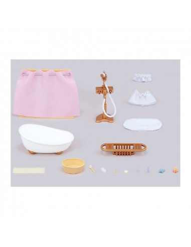 SET BAÑO Y DUCHA SYLVANIAN FAMILIES 5022
