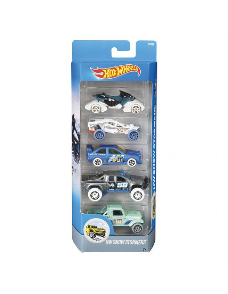 PACK 5 VEHICULOS HOT WHEELS