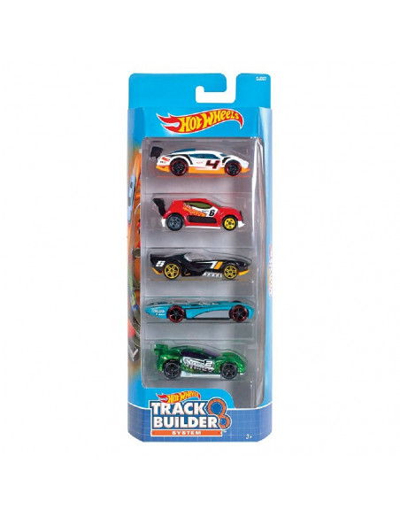 PACK 5 VEHICULOS HOT WHEELS