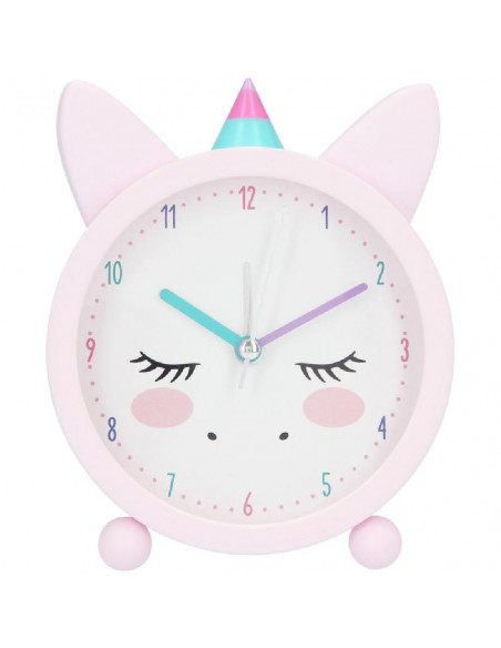 RELOJ DESPERTADOR UNICORNIO TOPMODEL