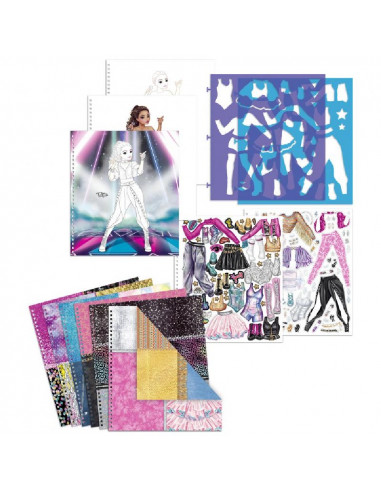 POPSTAR PARA COLOREAR TOPMODEL