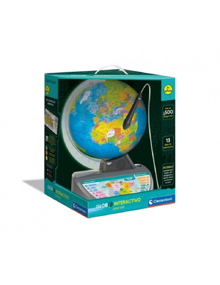 GLOBO INTERACTIVO CON LUZ
