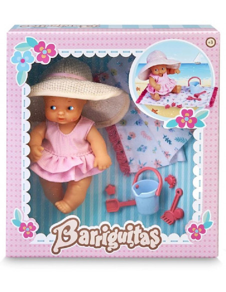 BARRIGUITAS BEBE EN LA PLAYA