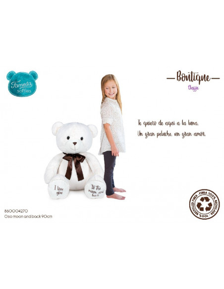 PELUCHE OSO 90-CMS.