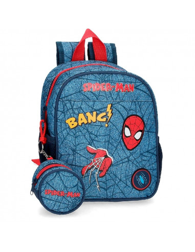 MOCHILA SPIDERMAN DENIM 25-CMS.