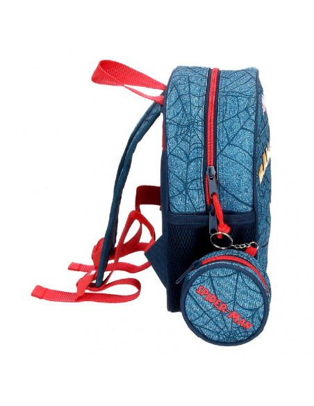 MOCHILA SPIDERMAN DENIM 25-CMS.