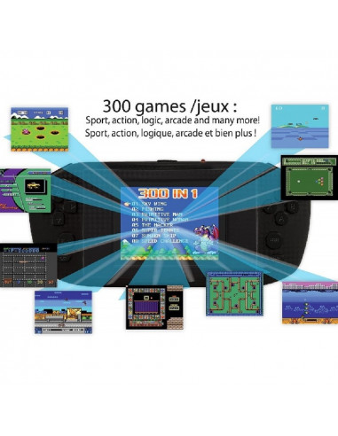 CONSOLA PORTATIL 300 JUEGOS CONSOLA PORTATIL 300 JUEGOS