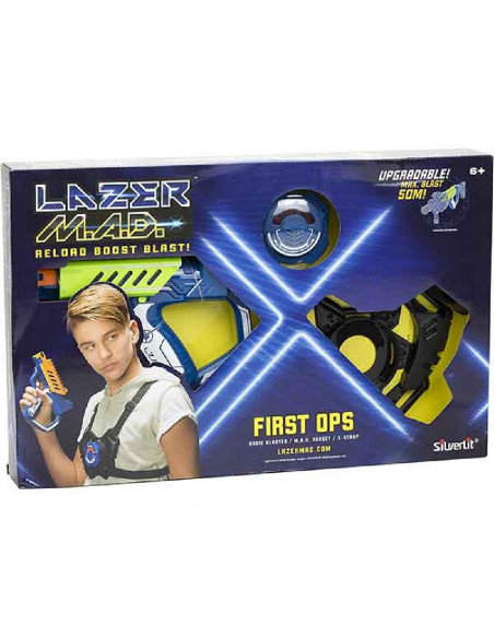 PISTOLA LASER MAD FIRST OPS  SILVERLIT PISTOLA LASER MAD FIRST OPS  SILVERLIT