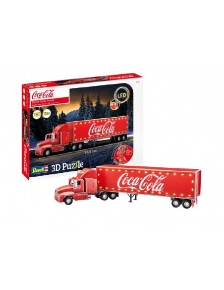 PUZZLE 3D CAMION COCA-COLA PUZZLE 3D CAMION COCA-COLA