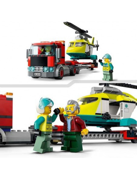 LEGO CITY TRANSPORTE  HELICOPTERO RESCATE 60343