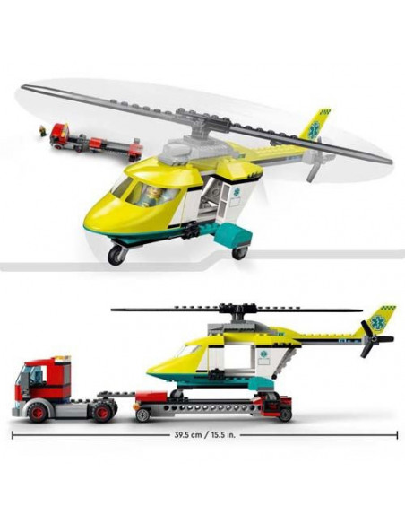 LEGO CITY TRANSPORTE  HELICOPTERO RESCATE 60343