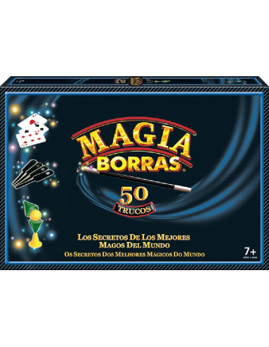 JUEGO MAGIA BORRAS 50-TRUCOS