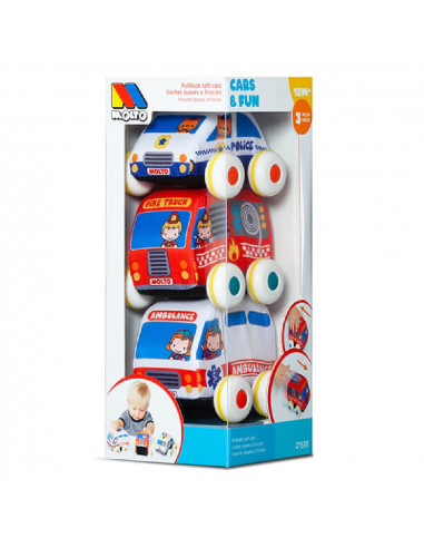 SET 3 COCHES FRICCION