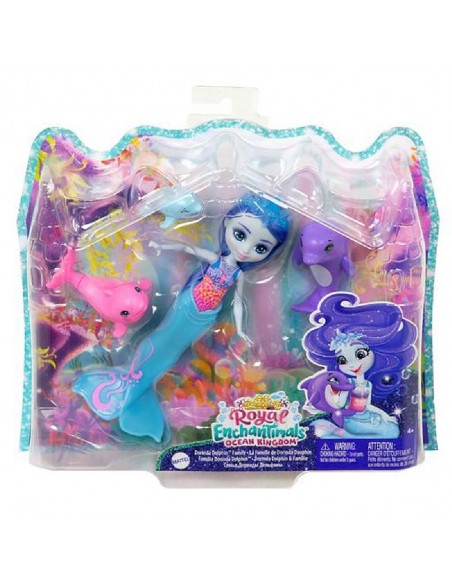 ENCHANTIMALS FAMILIA DELFINES