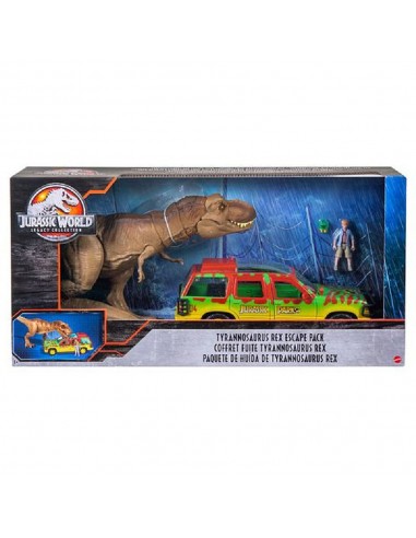 JURASSIC WORLD T-REX Y VEHICULO