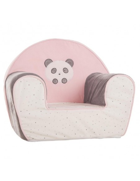 SILLON OSO PANDA ROSA