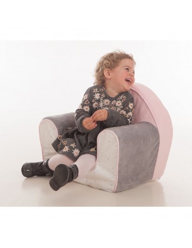 SILLON OSO PANDA ROSA