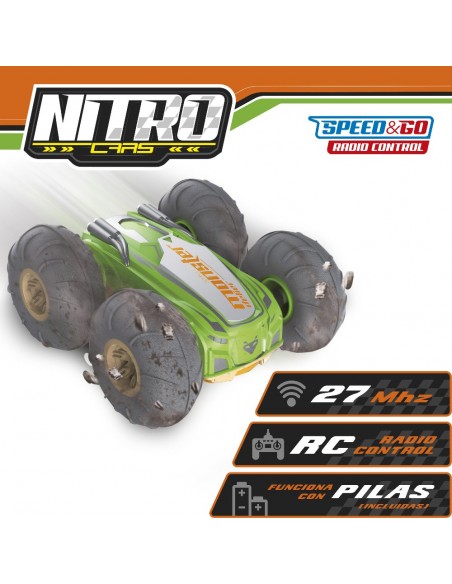 Coche radiocontrol reversible CB Toys
