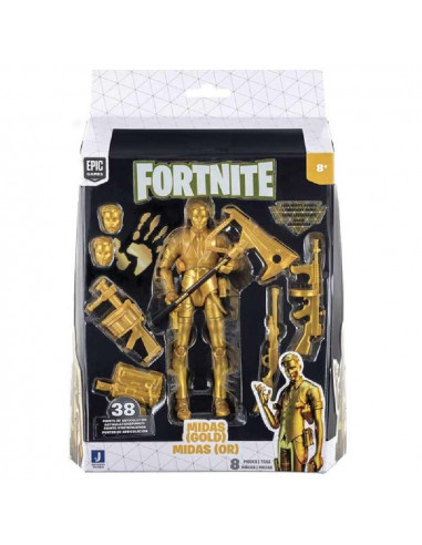 FIGURA FORTNITE LEGENDARY MIDAS GOLD