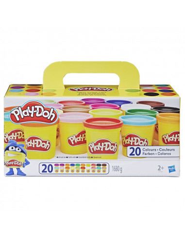 PLAY-DOH SUPER COLOR PACK 20 BOTES
