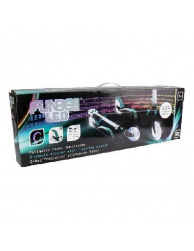 PATINETE ALUMINIO RUEDAS LED