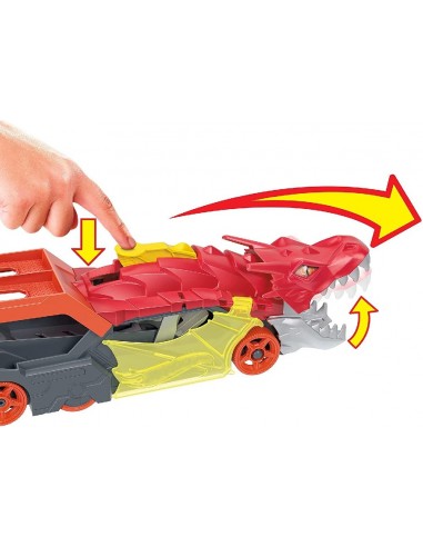 HOT WHEEL CAMION DRAGON LANZADOR
