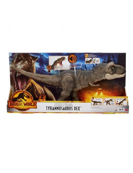 JURASSIC WORLD T-REX GOLPEA