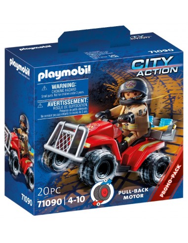 PLAYMOBIL SPEED QUAD BOMBEROS