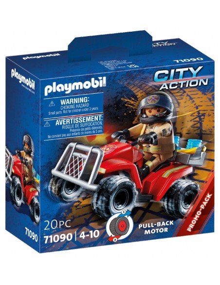 PLAYMOBIL SPEED QUAD BOMBEROS