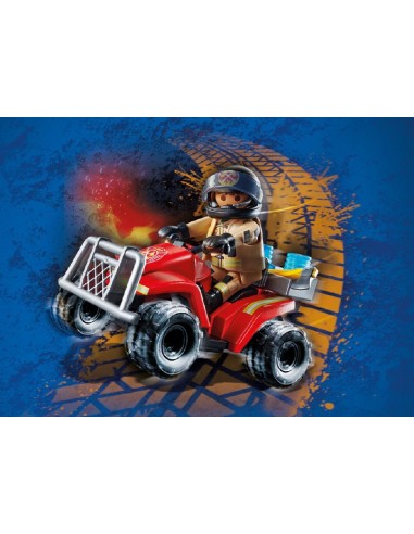 PLAYMOBIL SPEED QUAD BOMBEROS