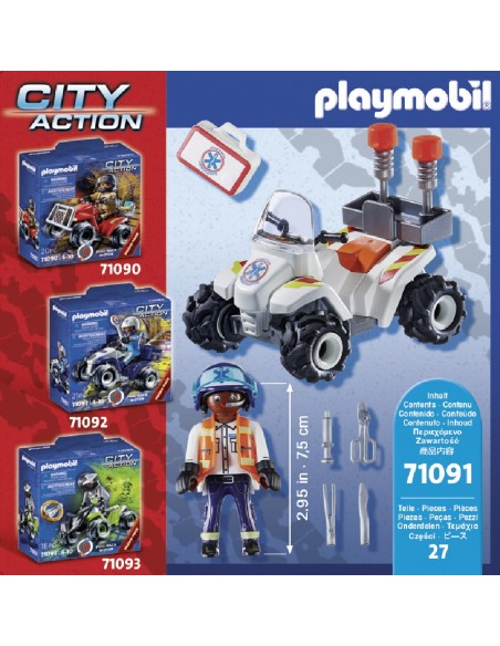 PLAYMOBIL SPEED QUAD RESCATE