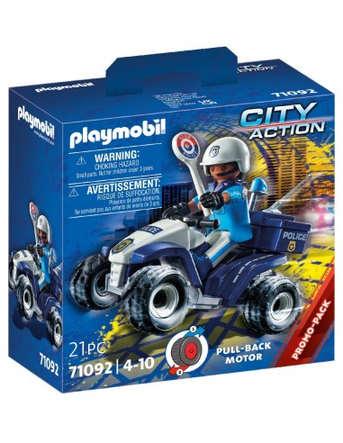 PLAYMOBIL SPEED QUAD POLICIA