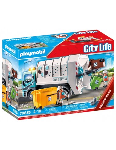 PLAYMOBIL CAMION BASURA C/LUCES