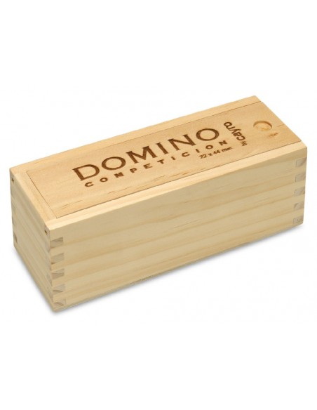 DOMINO COMPETICION CAJA MADERA