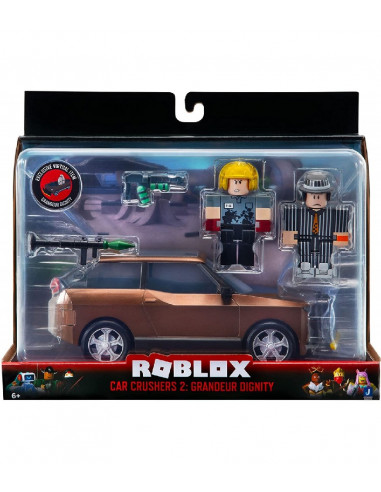 VEHICULOS ROBLOX CON 2 FIGURAS Y ACCESORIOS