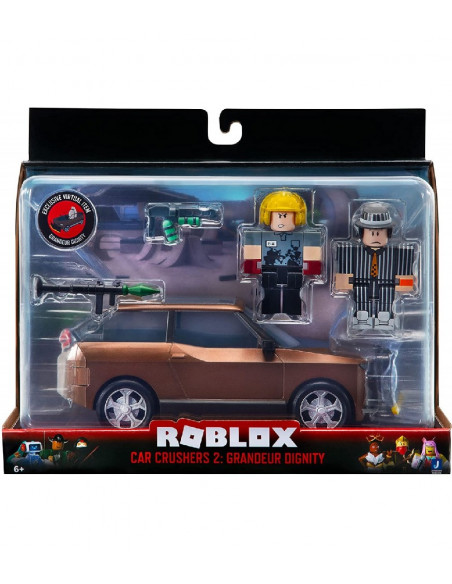 VEHICULOS ROBLOX CON 2 FIGURAS Y ACCESORIOS