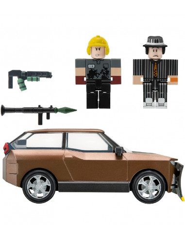 VEHICULOS ROBLOX CON 2 FIGURAS Y ACCESORIOS
