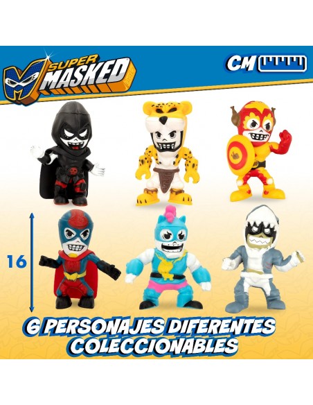 Super Masked Figuras de acción stretchy