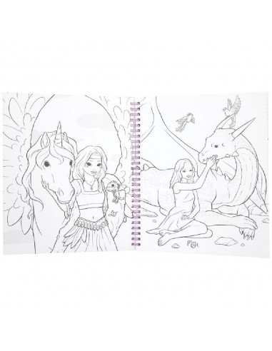 LIBRO COLOREAR TOP MODEL