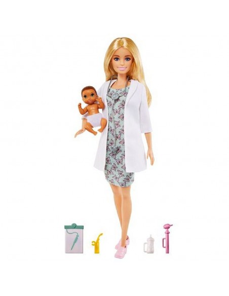 BARBIE DOCTORA CON BEBE